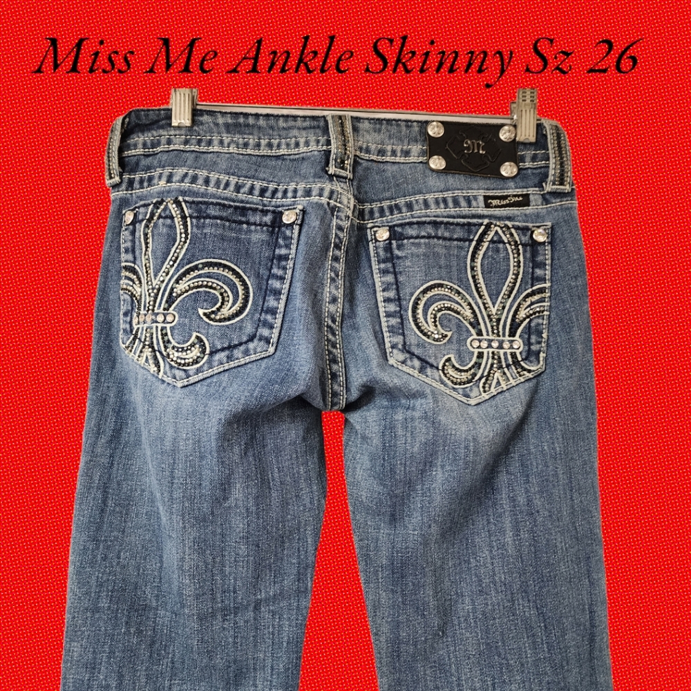 Miss Me Women's Skinny Sz 26